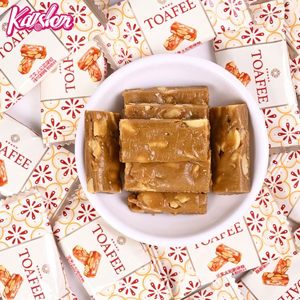 Nuts toffee hard candy