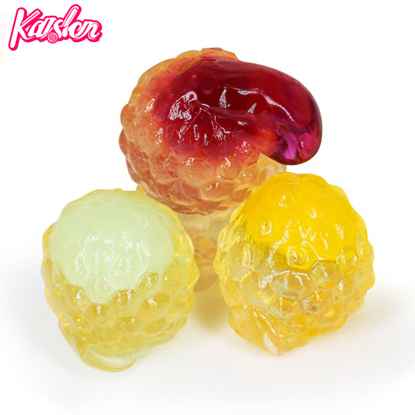 Small size bulk packing fruit flavors soft candy