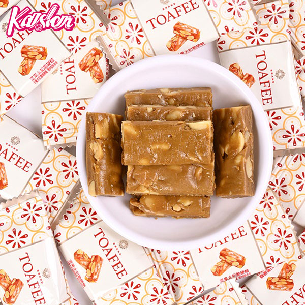 Nuts toffee hard candy