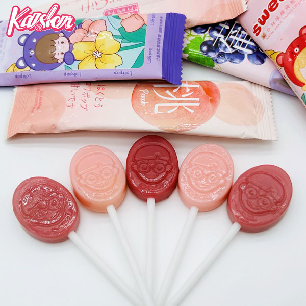 Fruit lollipop candy
