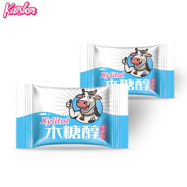 Xylitol milk candy