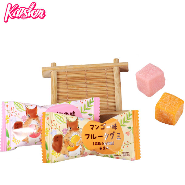 Mango flavor chewy soft candy