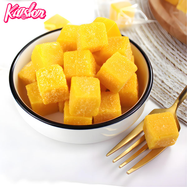 Mango flavor chewy soft candy